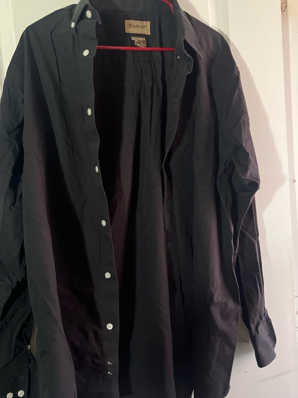 Ariat Men's Black Lightweight Button-Front Shirt Jacket